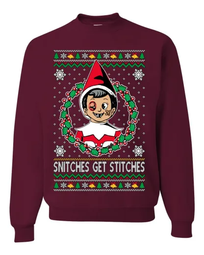Snitches Get Stitches Sewatshirt
