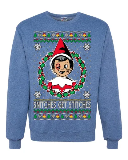 Snitches Get Stitches Sewatshirt