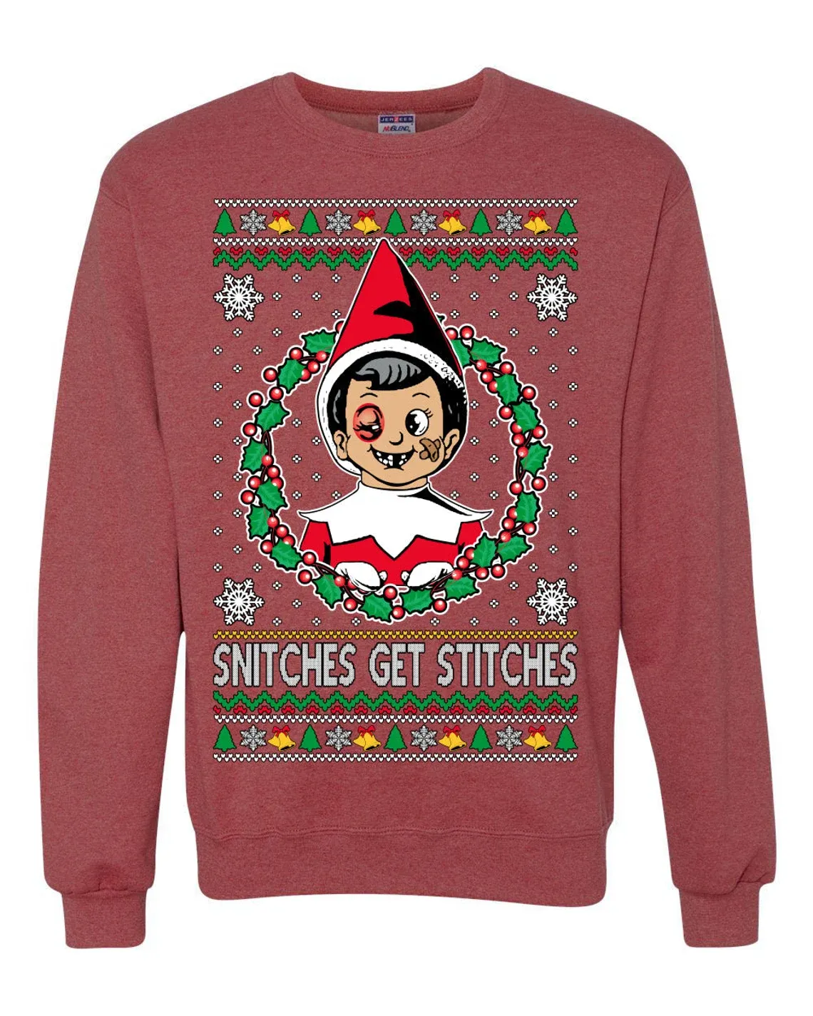 Snitches Get Stitches Sewatshirt