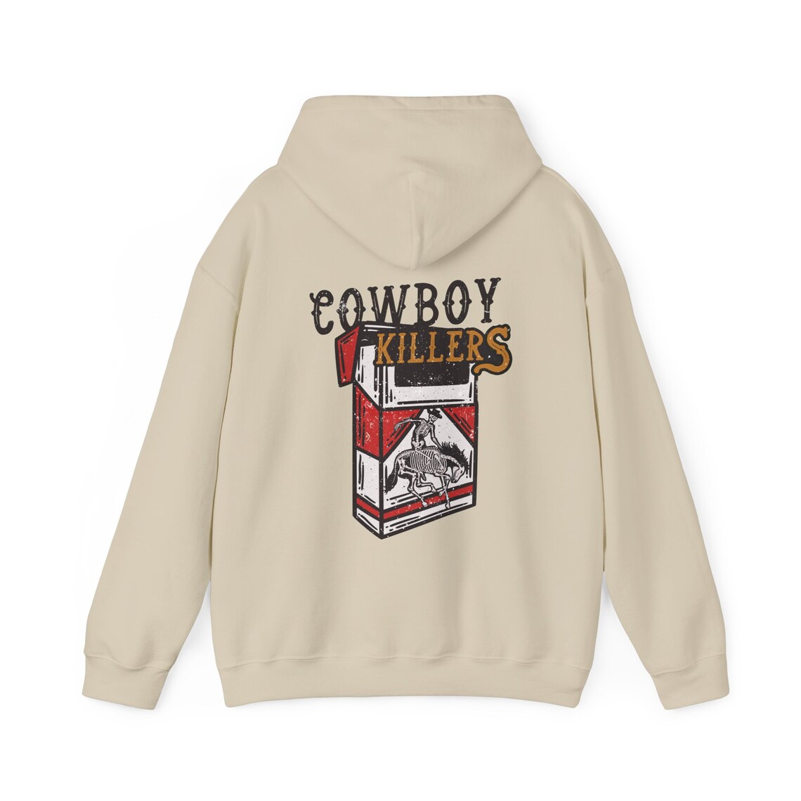 Cowboy Killers Red Pack Graphic Hoodies,