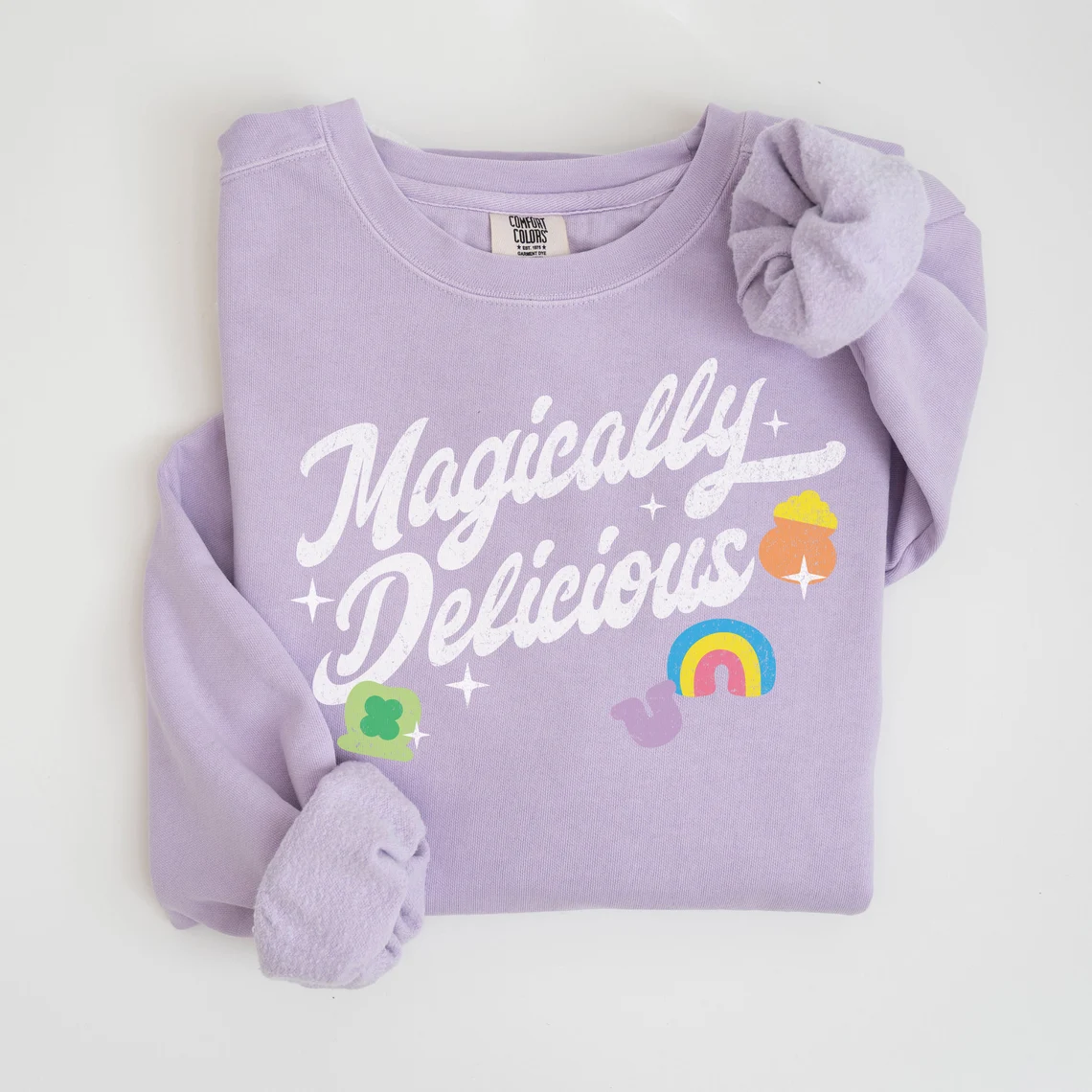 Comfort Colors Magically Delicious St Patrick's Day Sweatshirt