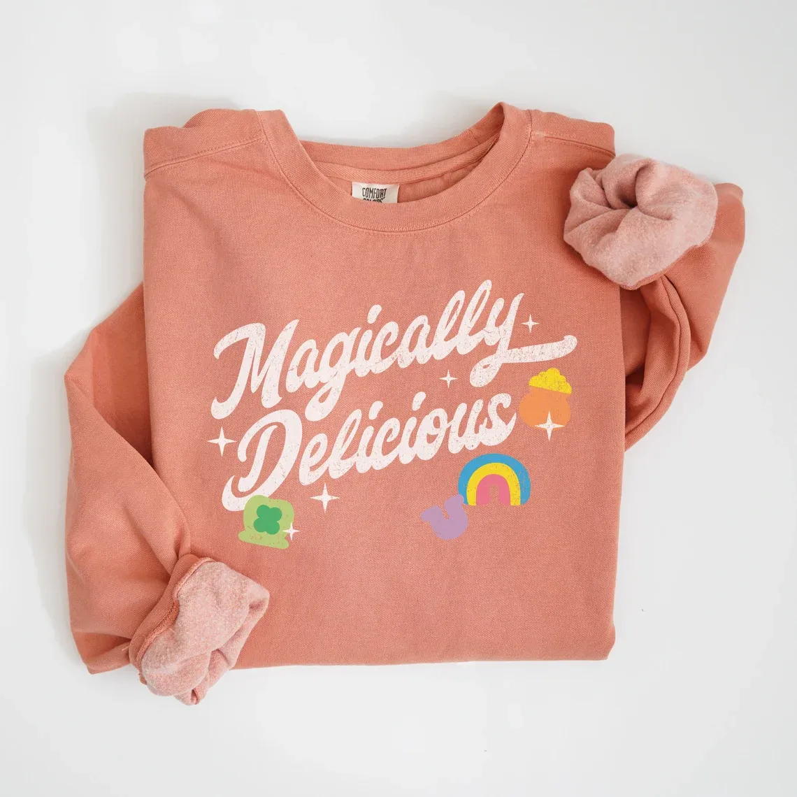 Comfort Colors Magically Delicious St Patrick's Day Sweatshirt