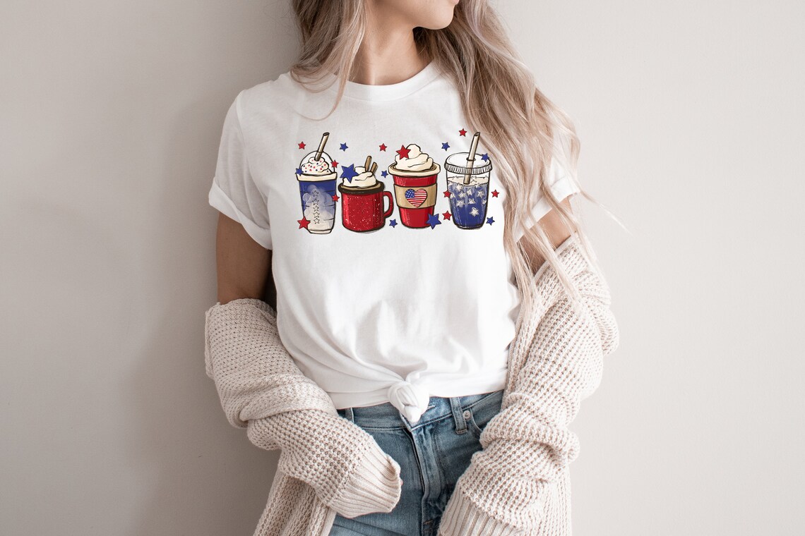 4th of July Coffee Shirts