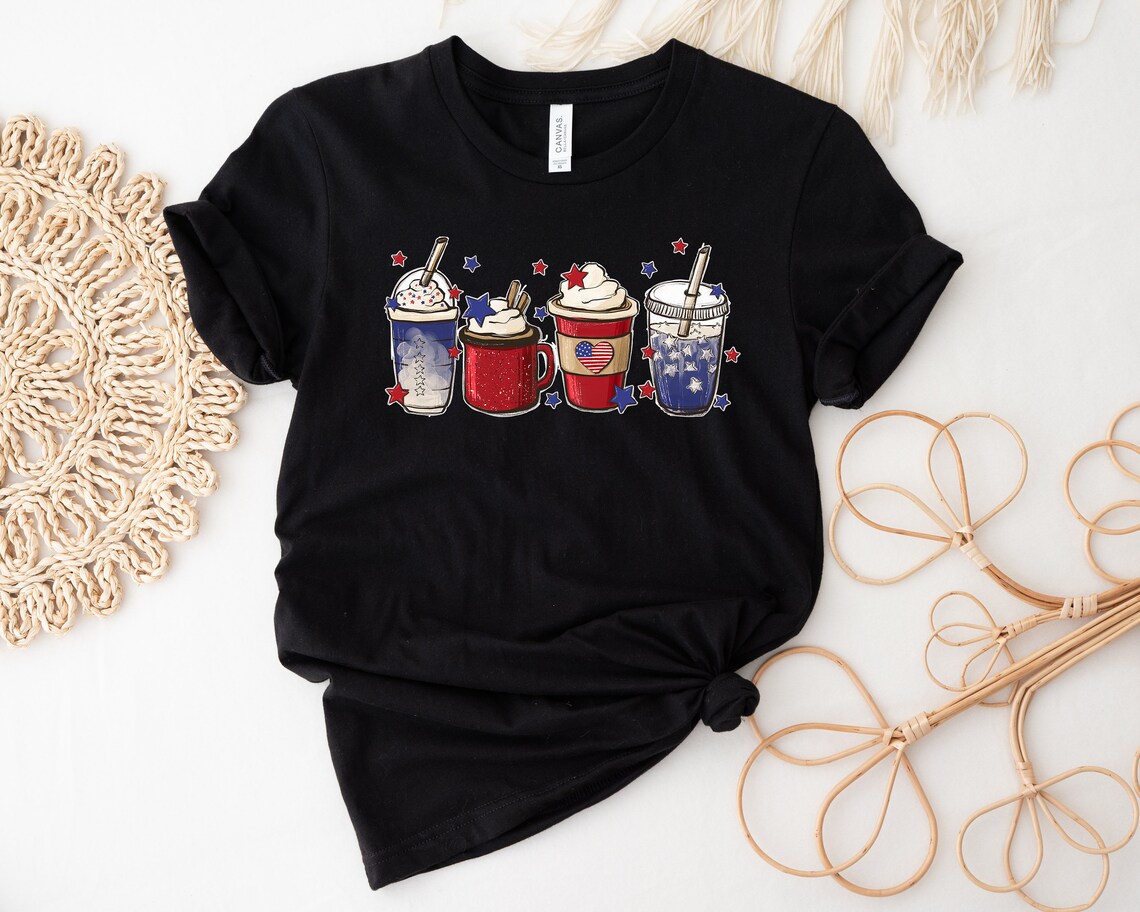 4th of July Coffee Shirts