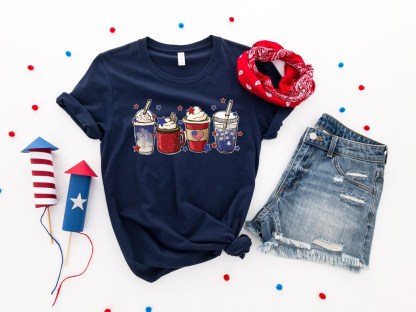 4th of July Coffee Shirts