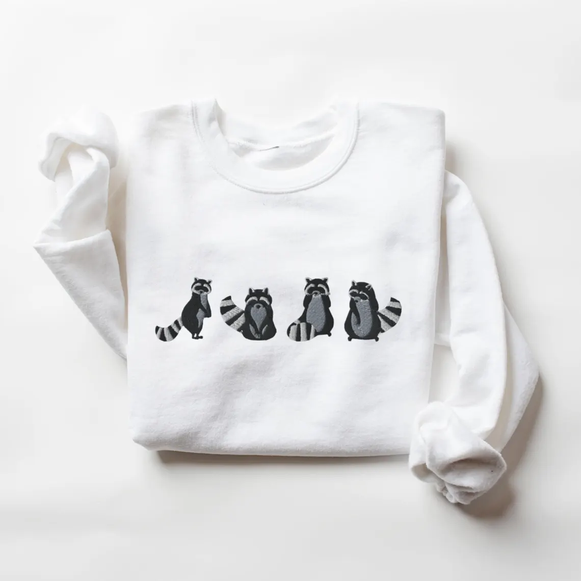 Cute Raccoon Sweatshirt