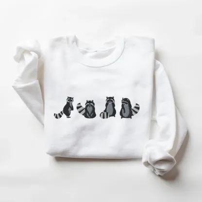 Cute Raccoon Sweatshirt