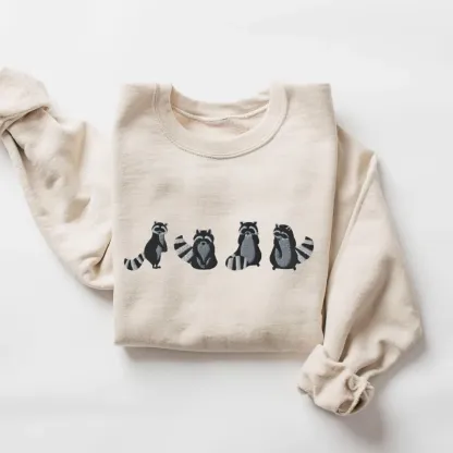 Cute Raccoon Sweatshirt