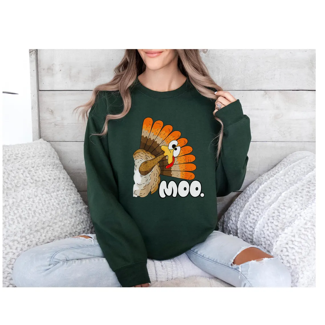 Funny Thanksgiving Turkey Sweatshirt