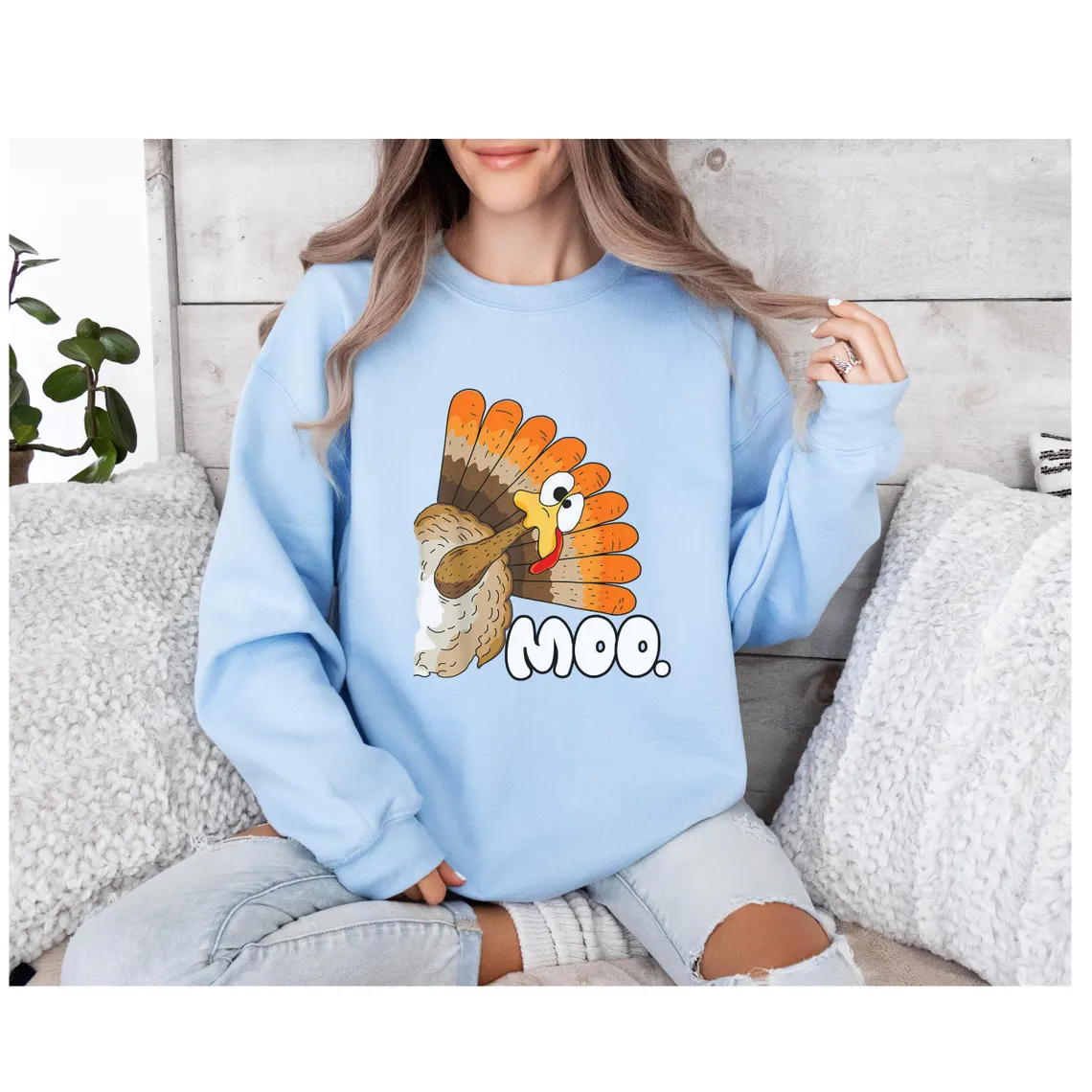 Funny Thanksgiving Turkey Sweatshirt