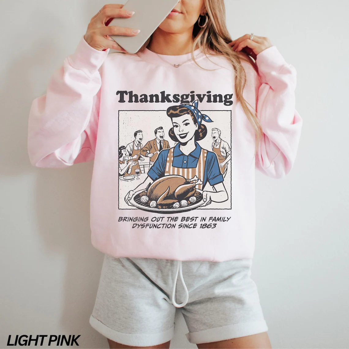 Retro Thanksgiving Sweatshirt