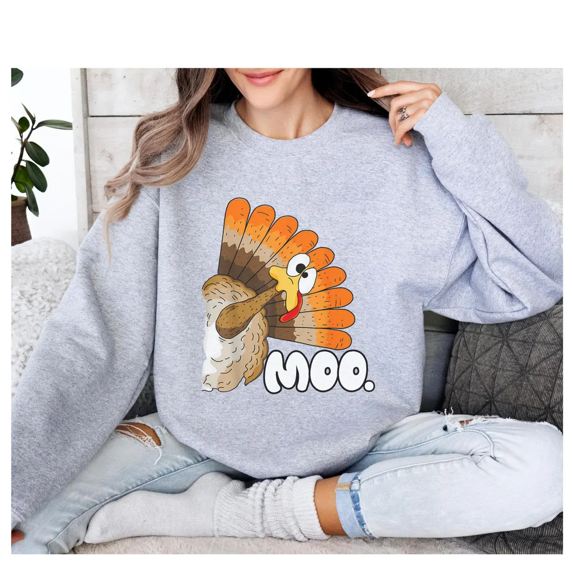 Funny Thanksgiving Turkey Sweatshirt