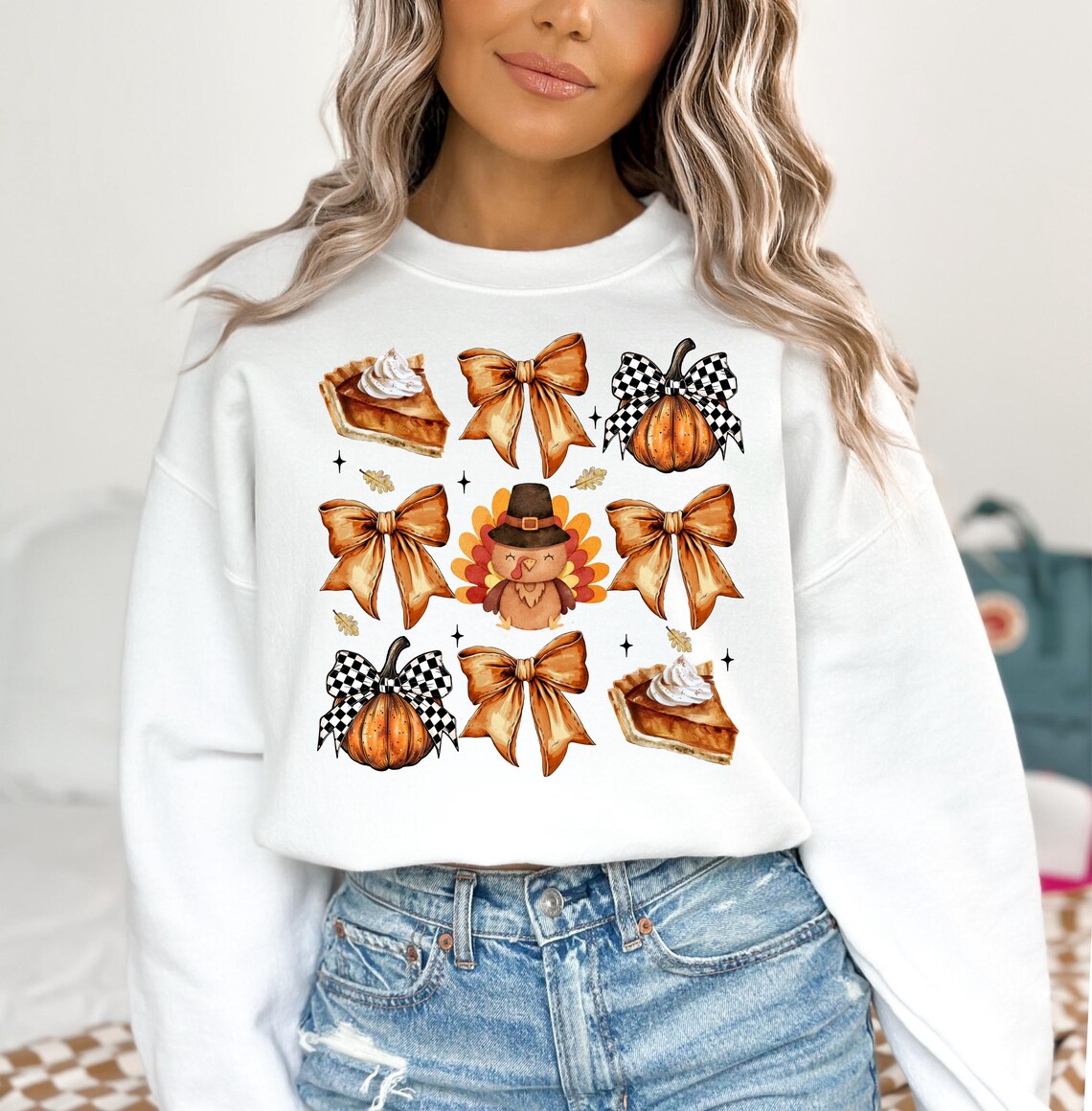 hanksgiving Coquette Sweatshirt