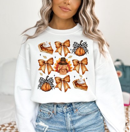 hanksgiving Coquette Sweatshirt