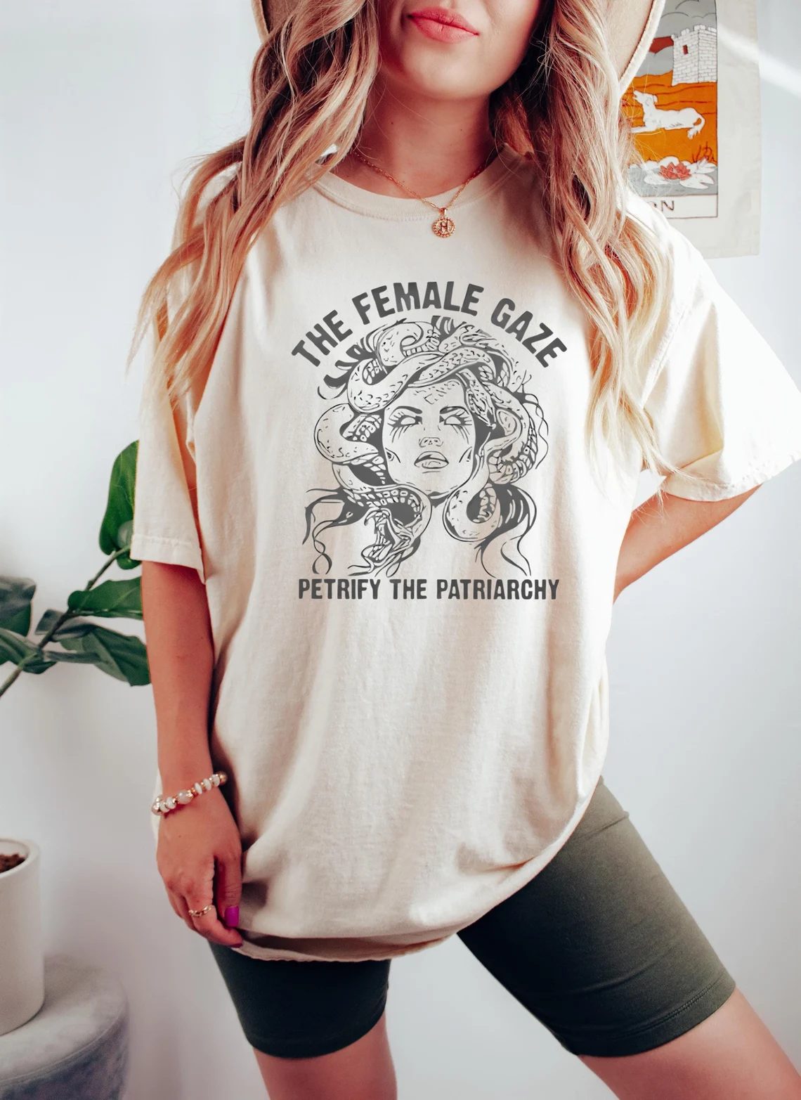 The Female Gaze Petrify the Patriarchy T-Shirt