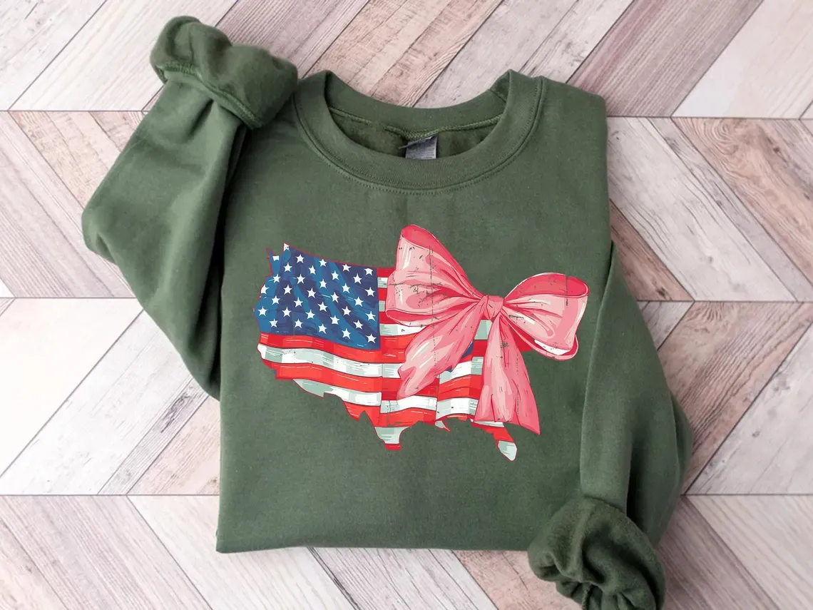 Coquette 4th of July Sweatshirt