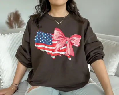 Coquette 4th of July Sweatshirt