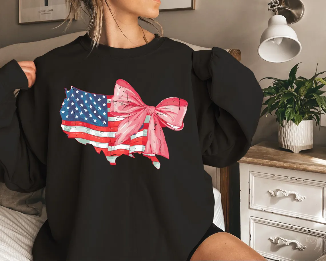 Coquette 4th of July Sweatshirt