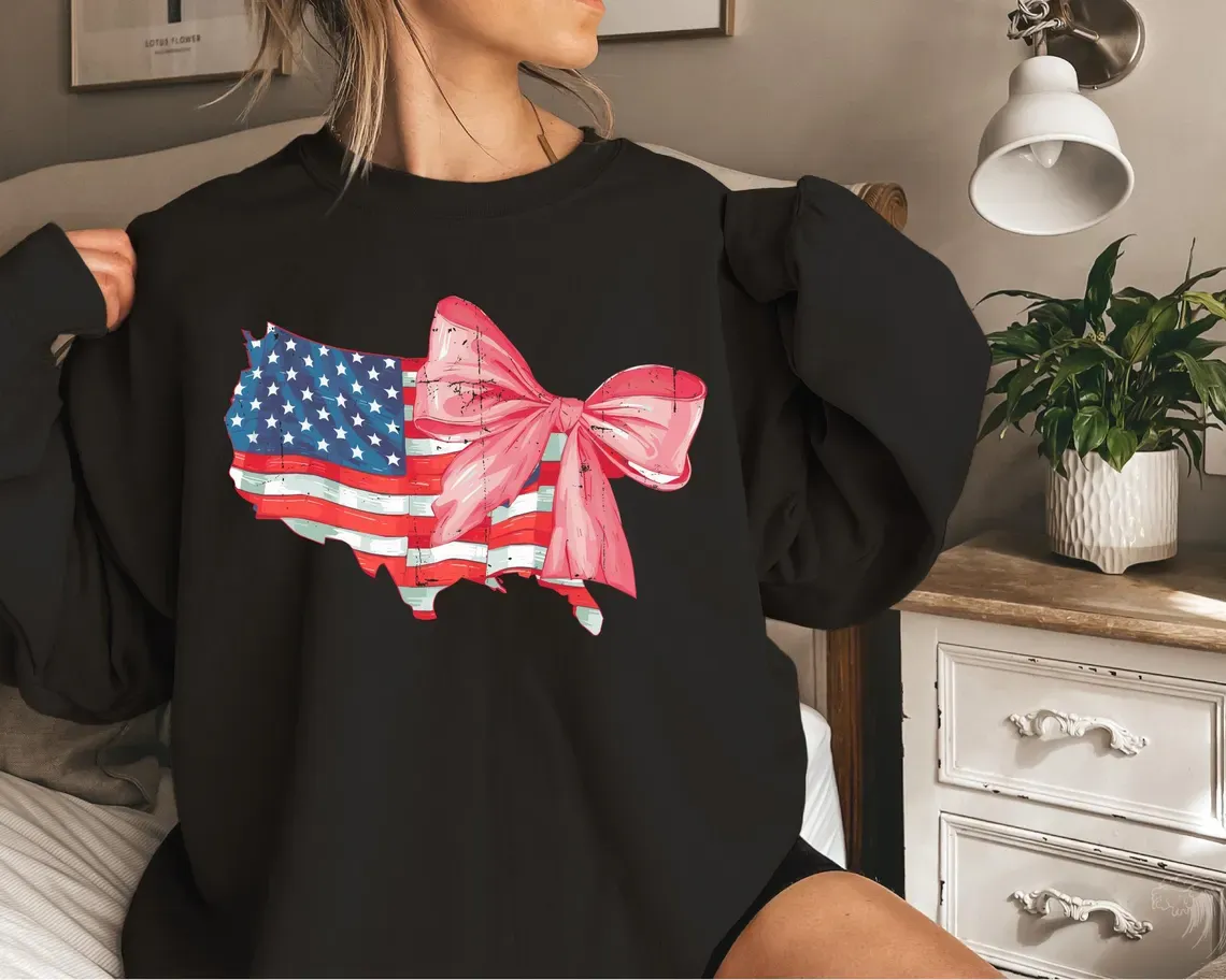Coquette 4th of July Sweatshirt