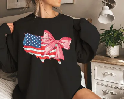 Coquette 4th of July Sweatshirt