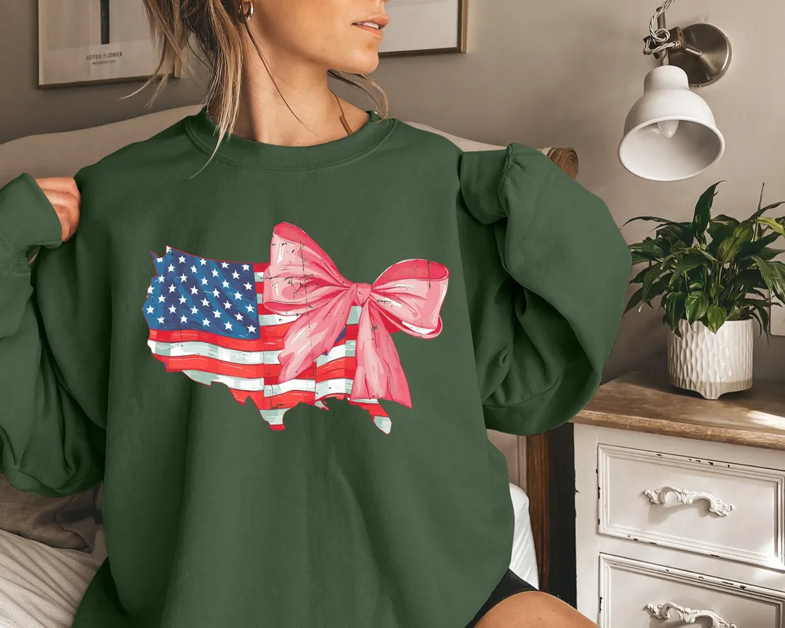 Coquette 4th of July Sweatshirt