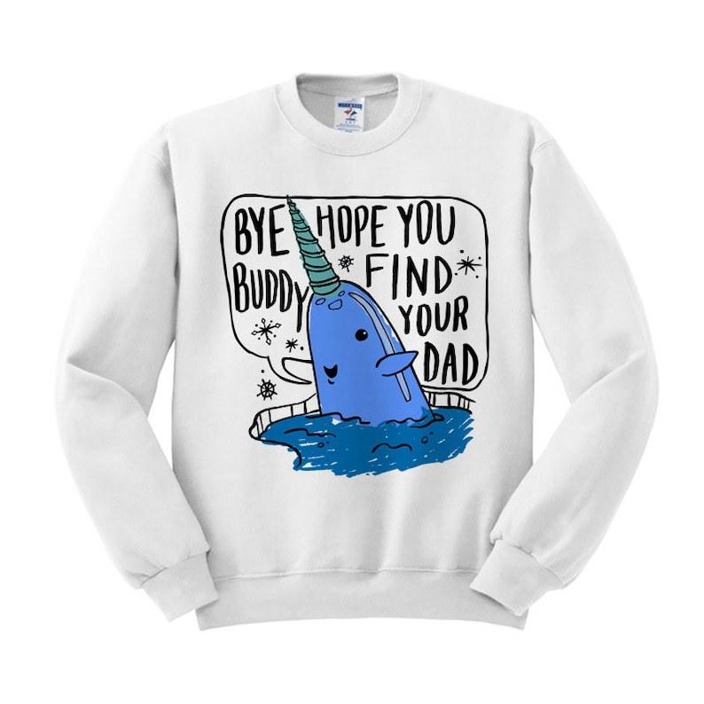 Christmas Whale Ugly Crewneck Sweatshirt