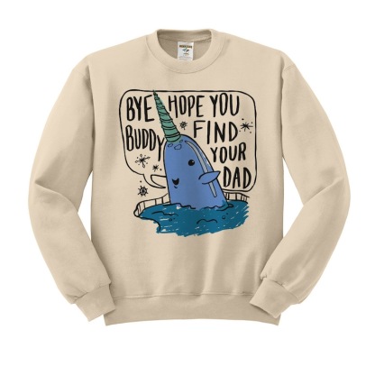 Christmas Whale Ugly Crewneck Sweatshirt