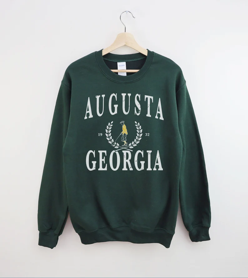 Augusta Vintage Style Golf Sweatshirt