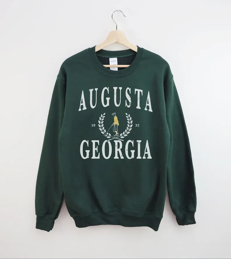 Augusta Vintage Style Golf Sweatshirt