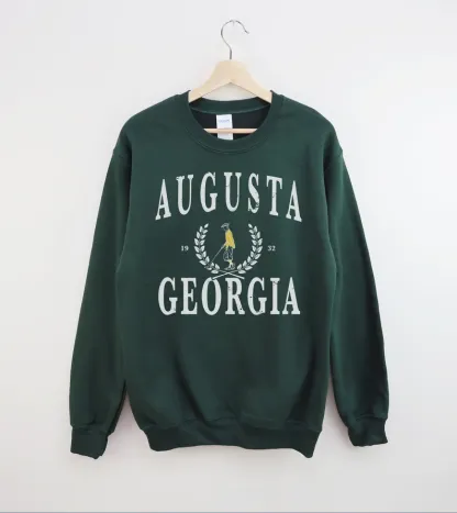 Augusta Vintage Style Golf Sweatshirt