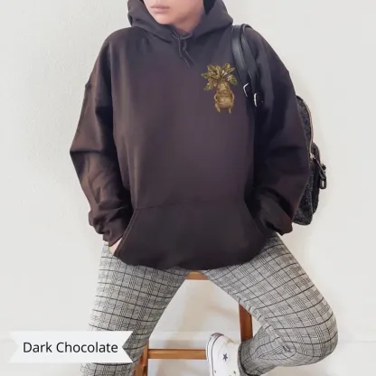 Vintage Botanical Plant Lover Hoodie