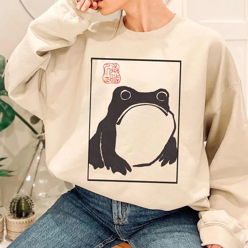 Unimpressed Frog Sweatshirt