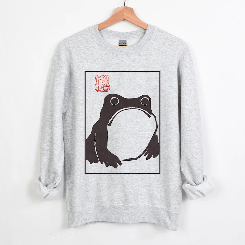 Unimpressed Frog Sweatshirt