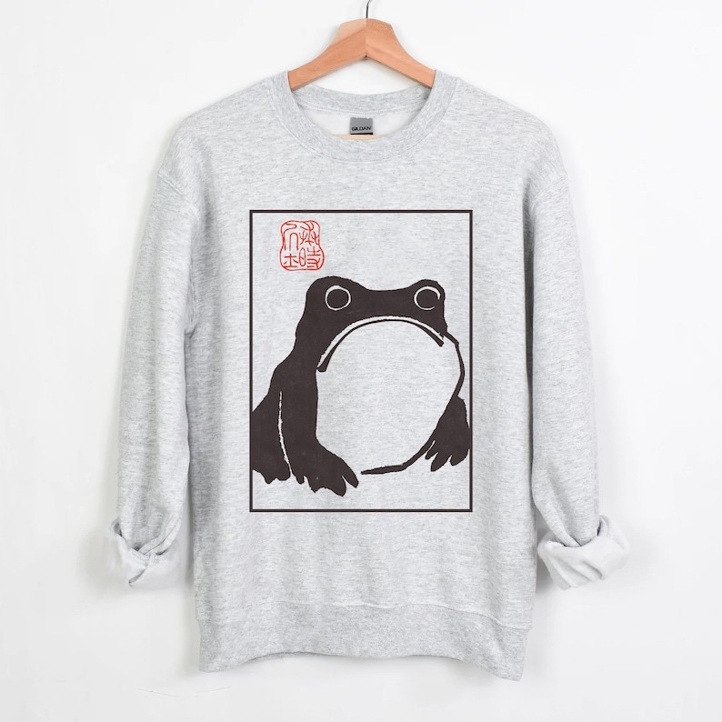 Unimpressed Frog Sweatshirt