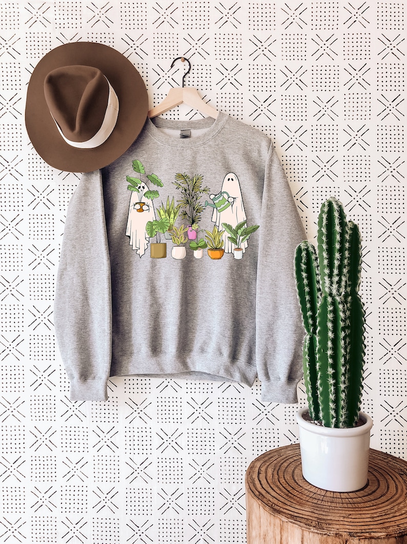 Funny Plant Ghost Sweatshirt