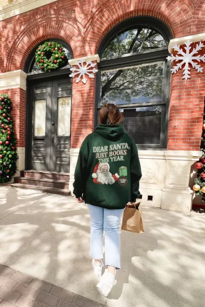 Christmas Bookish Hoodie