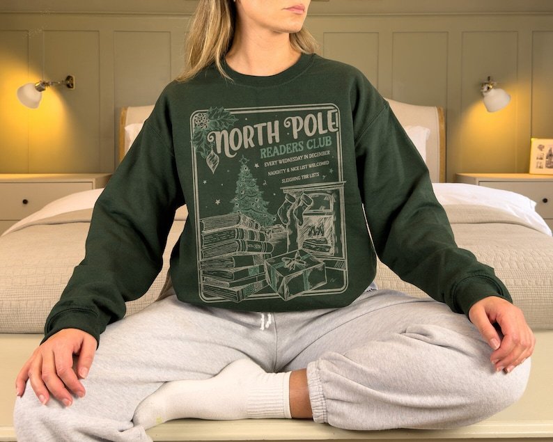 Bookish Christmas Sweatshirt