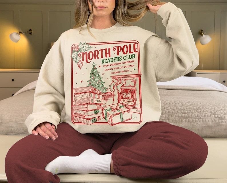 Bookish Christmas Sweatshirt