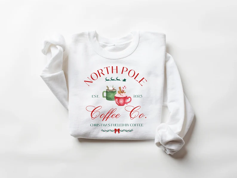 Coffee Christmas Sweatshirt