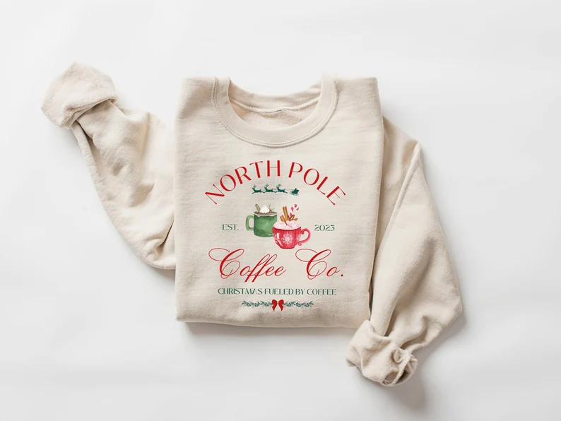 Coffee Christmas Sweatshirt