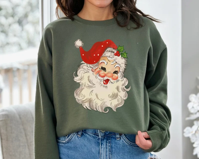 Holiday Clothing Women, Christmas Sweatshirt for Woman