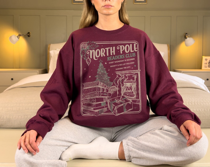 Bookish Christmas Sweatshirt