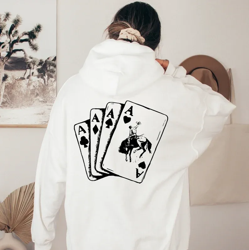 Ace Card Cowboy Hoodie