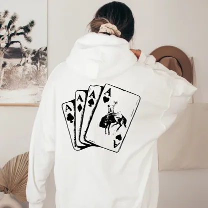 Ace Card Cowboy Hoodie