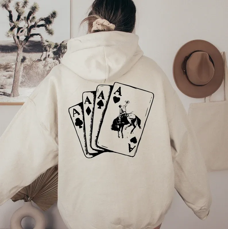 Ace Card Cowboy Hoodie