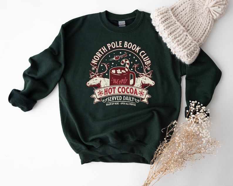 North Pole Book Club Sweatshirt