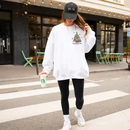 All Booked For Christmas Sweatshirt