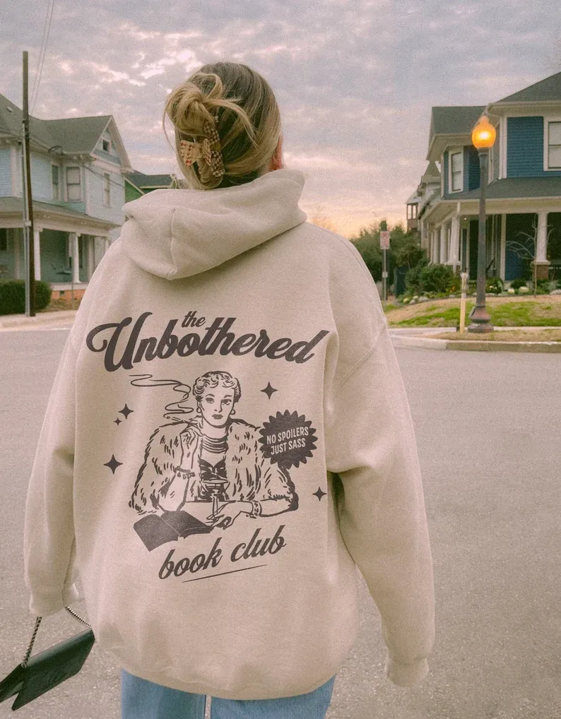 Unbothered Book Club Hoodie