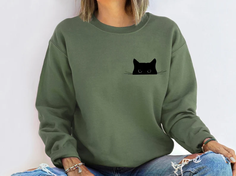 Cute Cat Sweatshirt