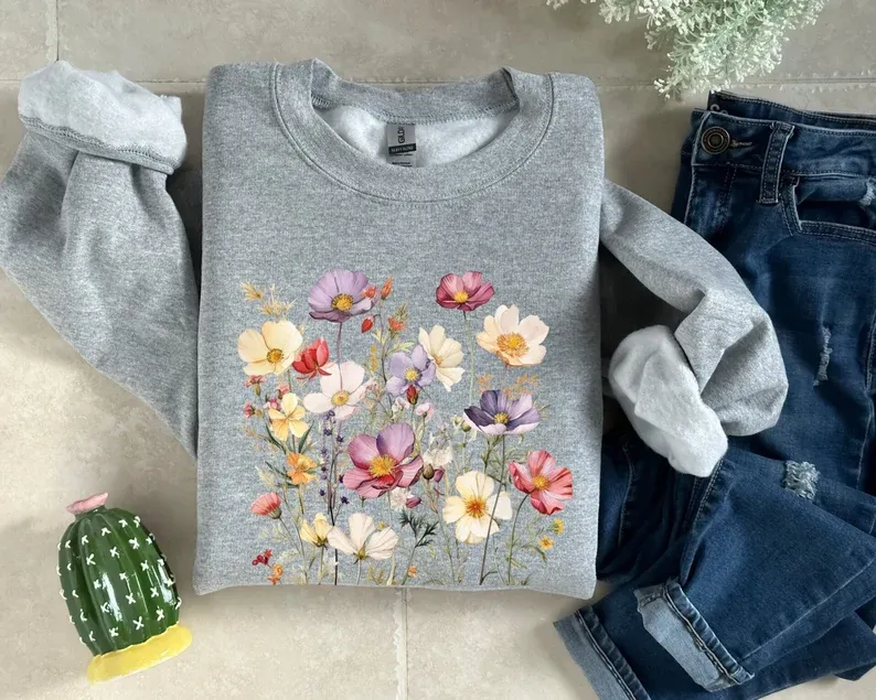 Wild Flowers Sweatshirt